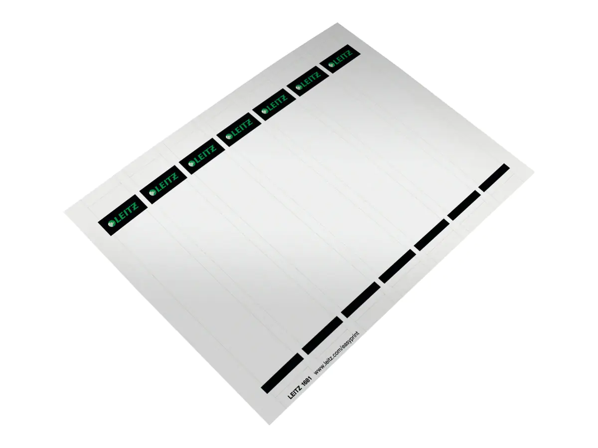 Esselte Leitz Ordneretiketten - Grau (Packung mit 175) 1681-00-85