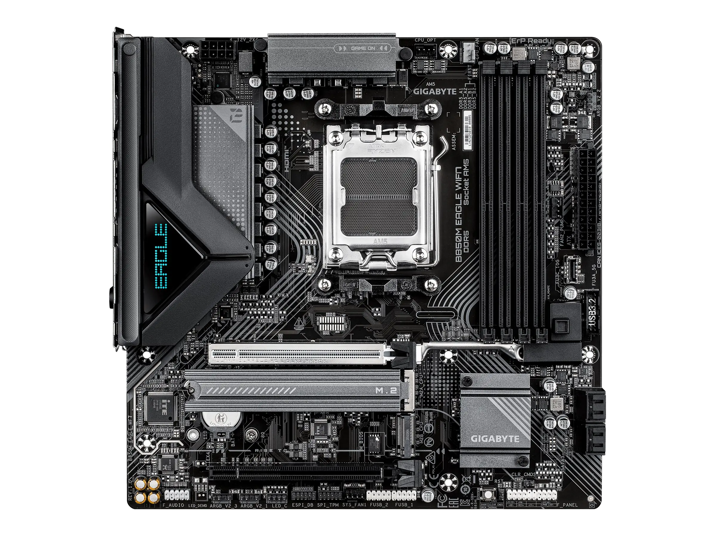 Gigabyte B850M EAGLE WIFI7 - Motherboard - micro ATX - Socket AM5 - AMD B850 Chipsatz - USB-C 3.2