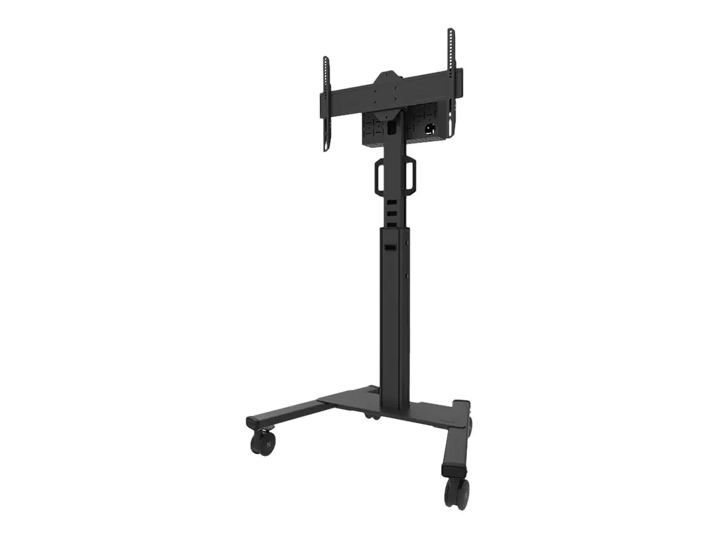 Neomounts - Wagen - für Flachbildschirm - Schwarz - Bildschirmgröße: 94-190.5 cm (37"-75")