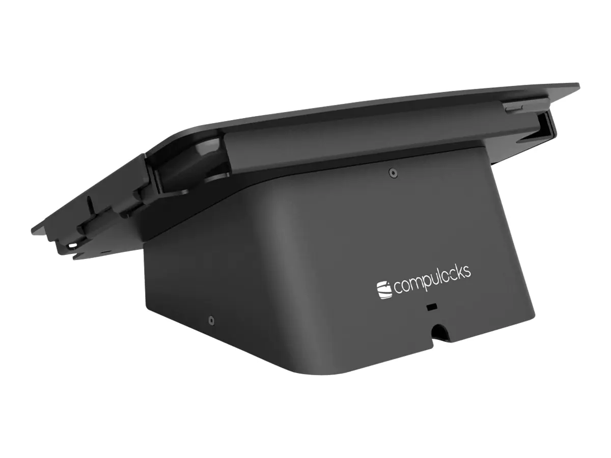 Compulocks iPad Mini 8.3" Space Enclosure AV Conference Room Capsule - Befestigungskit (Basis, Gehäuse) - 25° Betrachtungswinkel - für Tablett - AV-Konferenz Raumkapsel - verriegelbar - hochwertiges Aluminium, Edelstahl - Schwarz - Bildschirmgröße: 2