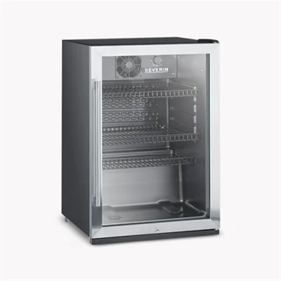 SEVERIN Kühlschrank FKS 8840 54,5 x 84 x 54 cm (B x H x T) 118l rechts schwarz/silber SEVERIN Kühlschrank FKS 8840 54,5 x 84 x 54 cm (B x H x T) 118l rechts schwarz/silber