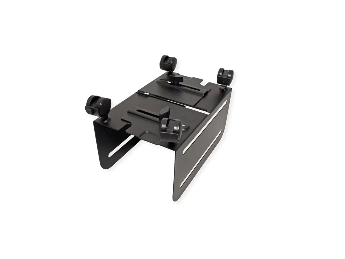 VALUE - Montagekomponente (CPU-Halter, 2 sperrbare Rollen) - für Personal-Computer - Kunststoff, Stahl - Schwarz