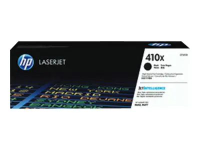 HP 410X - Hohe Ergiebigkeit - Schwarz - Original - LaserJet - Tonerpatrone (CF410X) - für Color LaserJet Pro M452, MFP M377, MFP M477 HP 410X - Hohe Ergiebigkeit - Schwarz - Original - LaserJet - Tonerpatrone (CF410X) - für Color LaserJet Pro M452, MFP M377, MFP M477