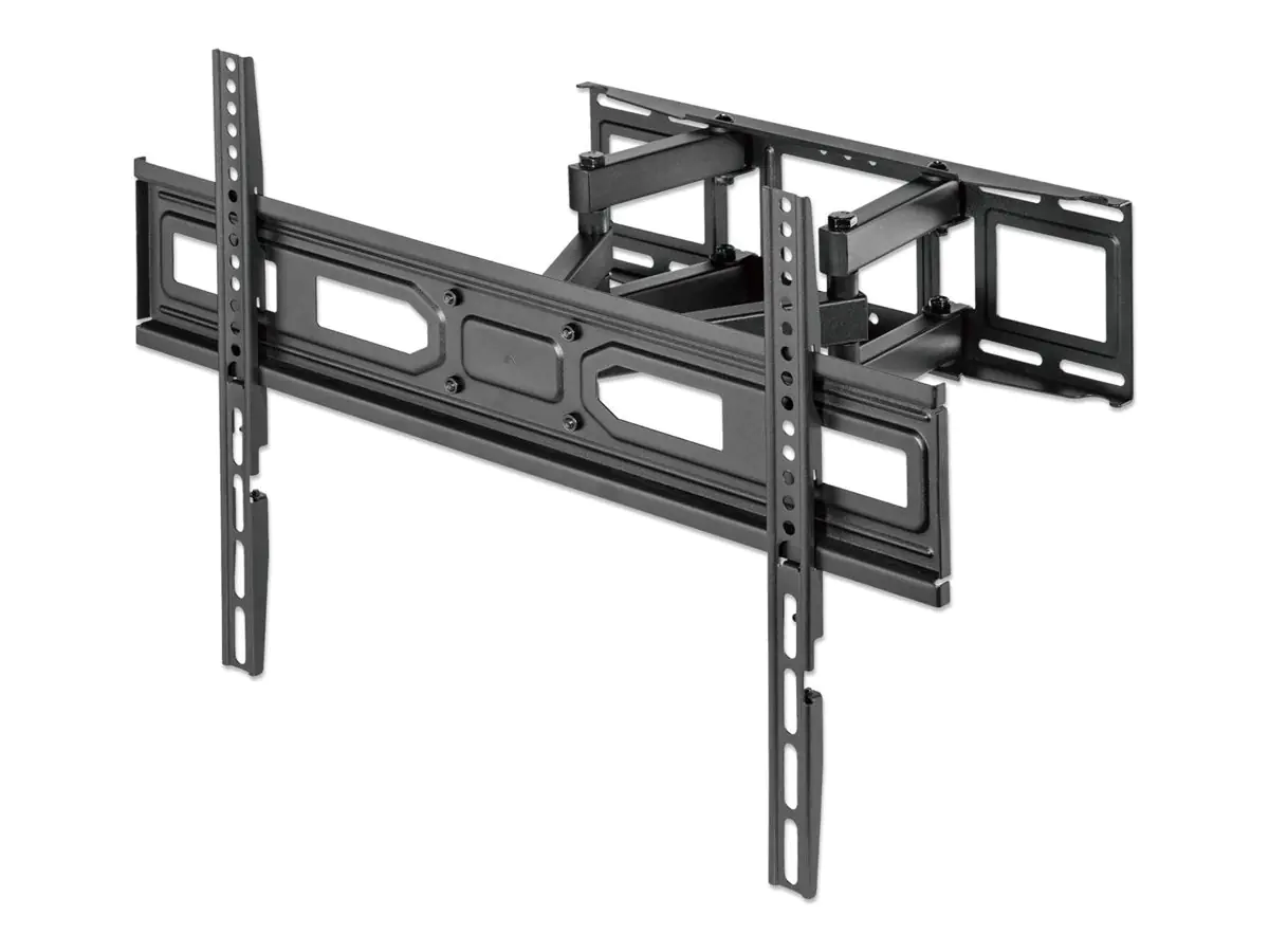 Manhattan - Befestigungskit (Wandmontage) - Voll beweglich - für Flachbildschirm - stabiler Stahl - Schwarz - Bildschirmgröße: 94-177.8 cm (37"-70") Manhattan - Befestigungskit (Wandmontage) - Voll beweglich - für Flachbildschirm - stabiler Stahl - Schwarz - Bildschirmgröße: 94-177.8 cm (37"-70")