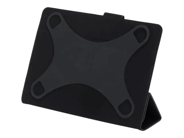 Riva Case Malpensa 3137 Universal Case - Flip-Hülle für Tablet - Polyurethan-Kunstleder - Schwarz - 10.1"
