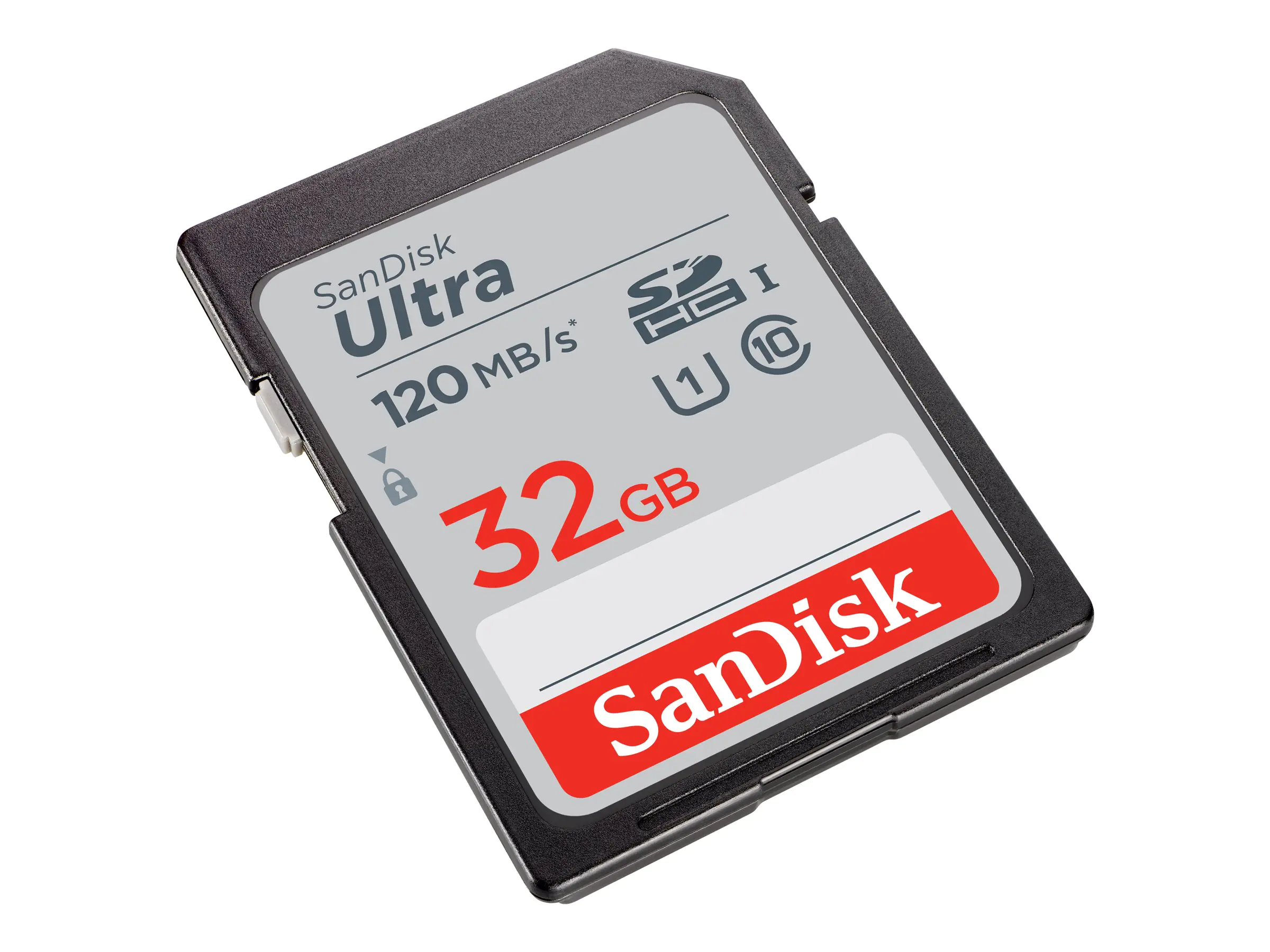 SanDisk Ultra - Flash-Speicherkarte - 32 GB - UHS-I U1 / Class10 - SDHC UHS-I