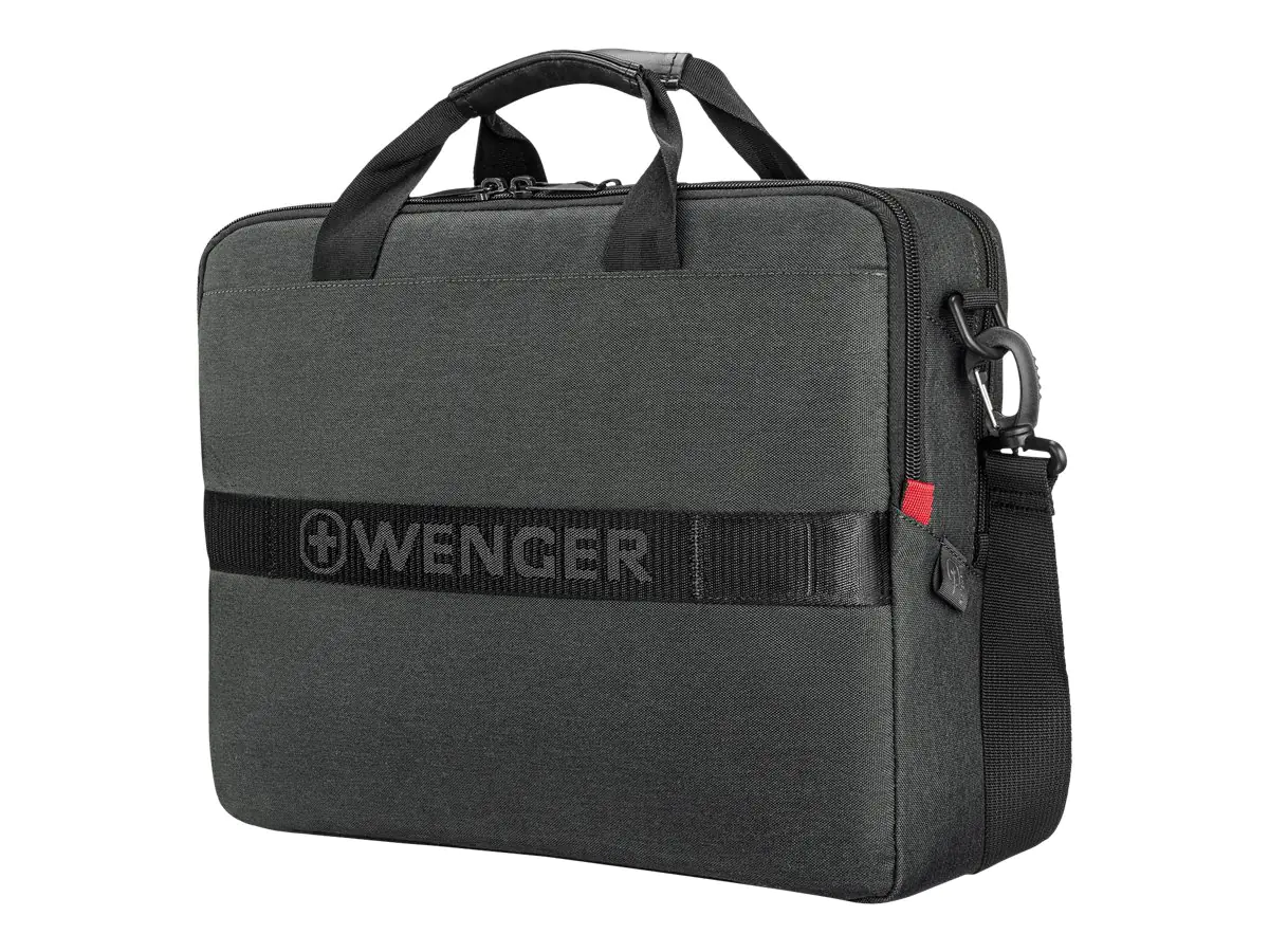 Wenger MX ECO Brief - Notebook-Rucksack - 40.6 cm (16") - Grau, holzkohlefarben