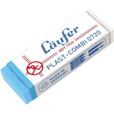 Läufer Radierer Plast-Combi 07200 65x21x12mm Läufer Radierer Plast-Combi 07200 65x21x12mm