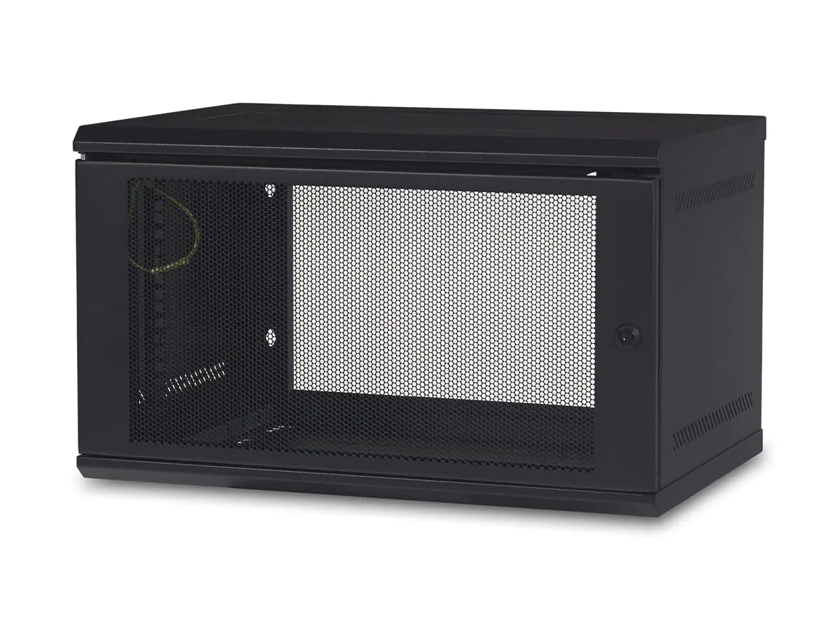 APC NetShelter WX AR106 - Gehäuse - geeignet für Wandmontage - Schwarz - 6U - 48.3 cm (19")