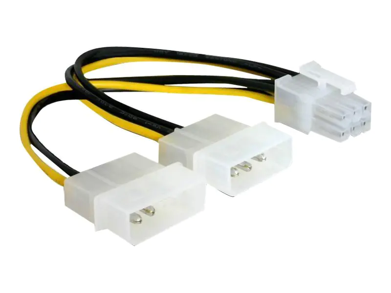 Delock Stromkabel - 6-poliges PCIe Power (W) 82315