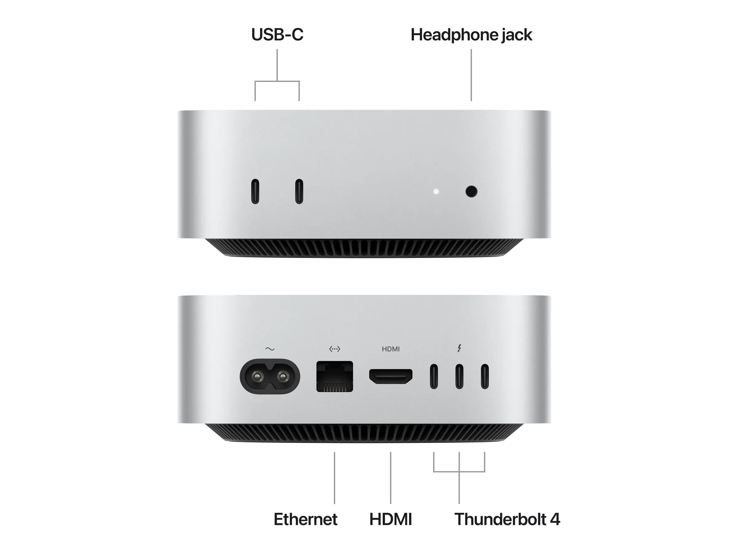 Apple Mac mini - M4 - RAM 24 GB - SSD 512 GB - Apple M4 10-core - 1GbE, Wi-Fi 6E, Bluetooth 5.3 -