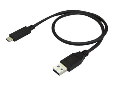StarTech USB auf USB-C Kabel - St/St - 0,5m - USB 3.1(10Gbit/s) - USB A zu USB C Kabel - USB 3.1 Typ C Kabel - USB-Kabel - USB Typ A (M) bis USB-C (M) - USB 3.1 Gen 2 - 50 cm - für P/N: 4SD4FCRU31C, HBS304A24A, M2E1BMU31C, M2E1BRU31C, PEXUSB311AC3, SDOCK4 StarTech USB auf USB-C Kabel - St/St - 0,5m - USB 3.1(10Gbit/s) - USB A zu USB C Kabel - USB 3.1 Typ C Kabel - USB-Kabel - USB Typ A (M) bis USB-C (M) - USB 3.1 Gen 2 - 50 cm - für P/N: 4SD4FCRU31C, HBS304A24A, M2E1BMU31C, M2E1BRU31C, PEXUSB311AC3, SDOCK4