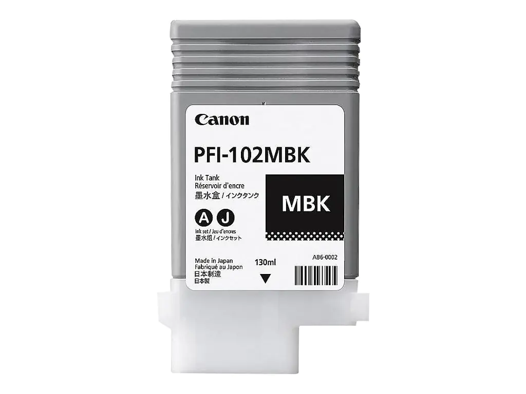 Canon PFI-102 MBK - 130 ml - mattschwarz - original 0894B001