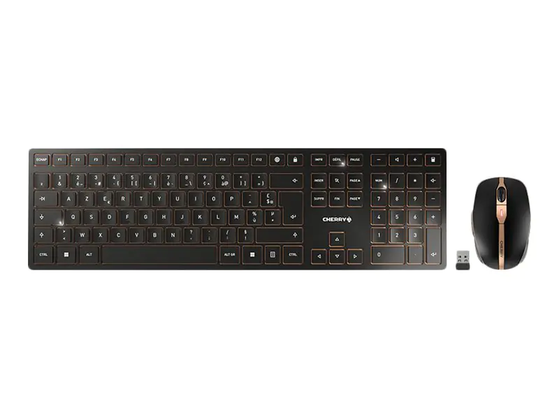 Cherry DW 9100 SLIM - Tastatur-und-Maus-Set JD-9100BE-2