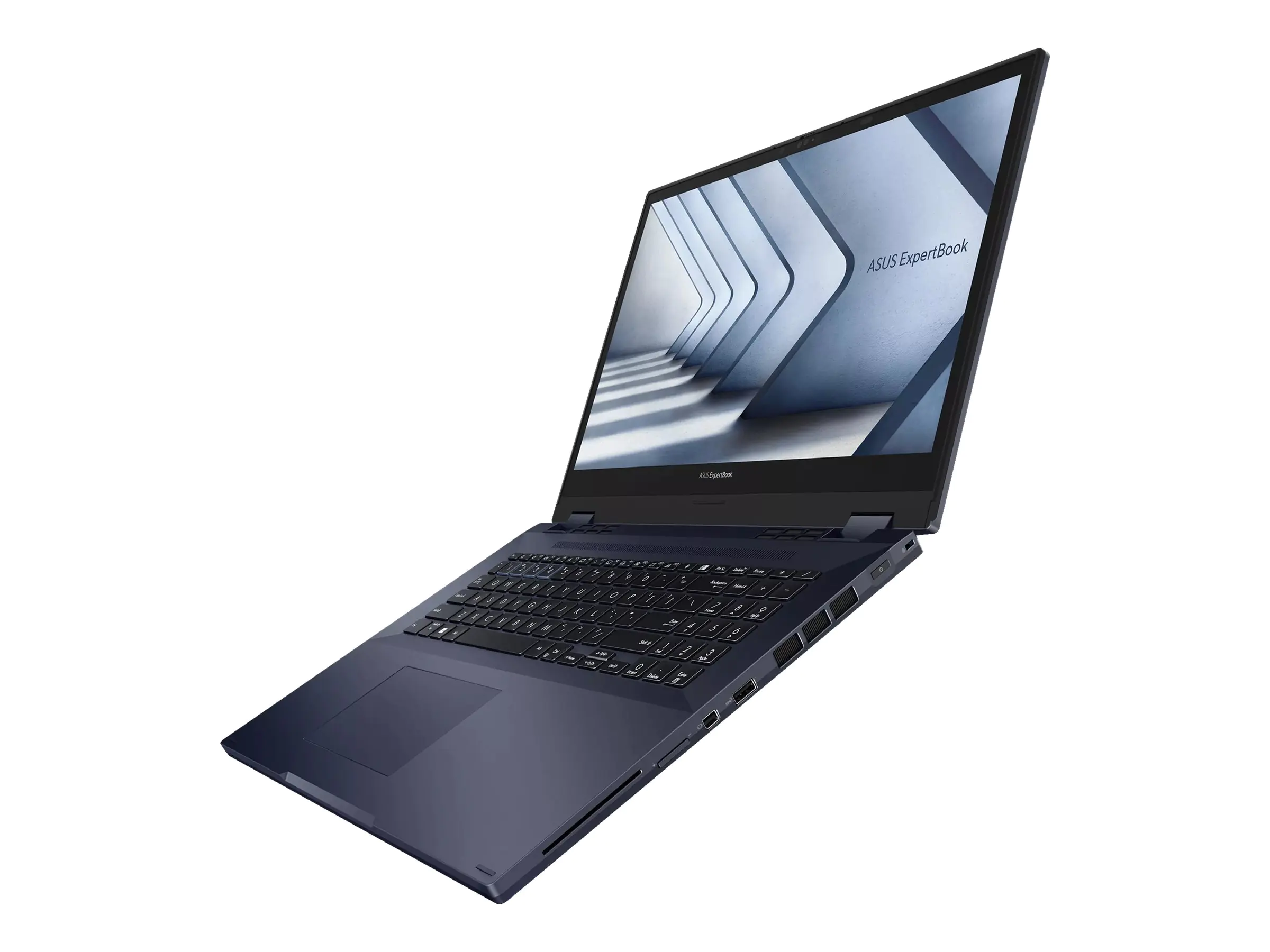 ASUS ExpertBook B6 Flip B6602FC2-MH0172X - Flip-Design - Intel Core i7 12850HX / 2.1 GHz - Win 11 Pro - RTX A2000 - 16 GB RAM - 1 TB SSD NVMe, Performance - 40.6 cm (16") Touchscreen 2560 x 1600 (WQXGA) @ 120 Hz - 802.11a/b/g/n/ac/ax (Wi-Fi 6E) - Star Bla