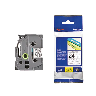 P-touch Schriftbandkassette TZE251CIV sw auf ws P-touch Schriftbandkassette TZE251CIV sw auf ws
