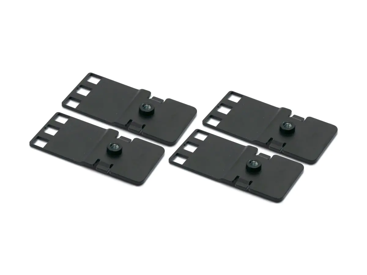 APC Rack Bracket - Schwarz - 1U - 48.3/58.4 cm (19"/23")