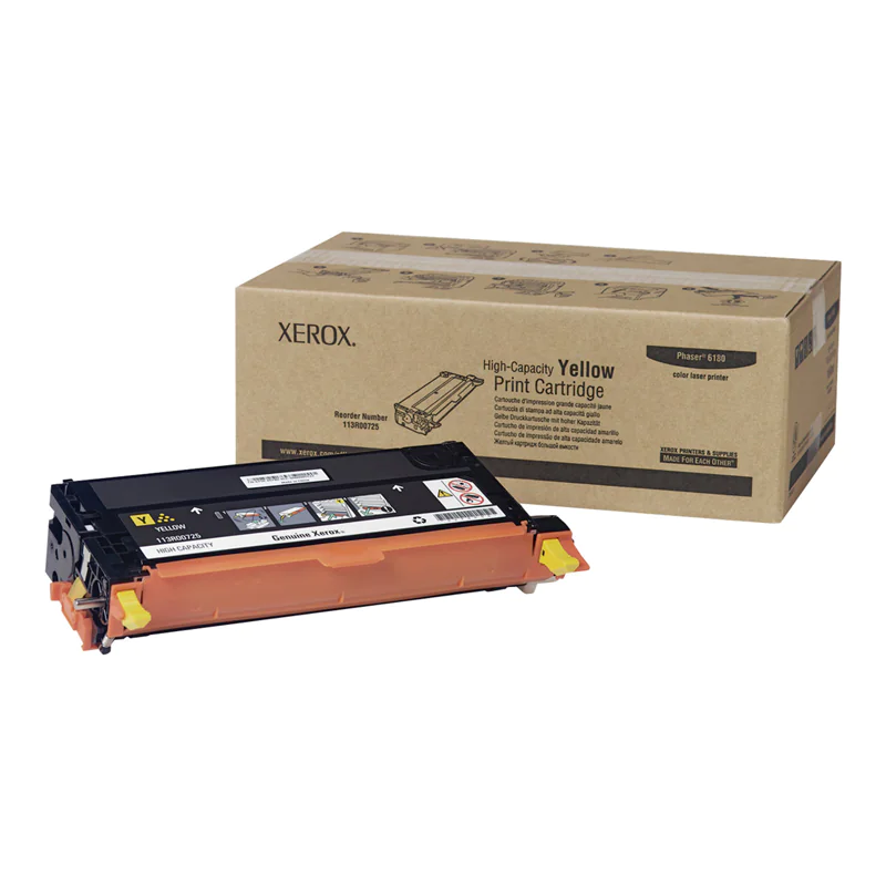 Xerox Phaser 6180MFP - Mit hoher Kapazität - Gelb - Original - Tonerpatrone - für Phaser 6180DN, 6180MFP/D, 6180MFP/N, 6180N