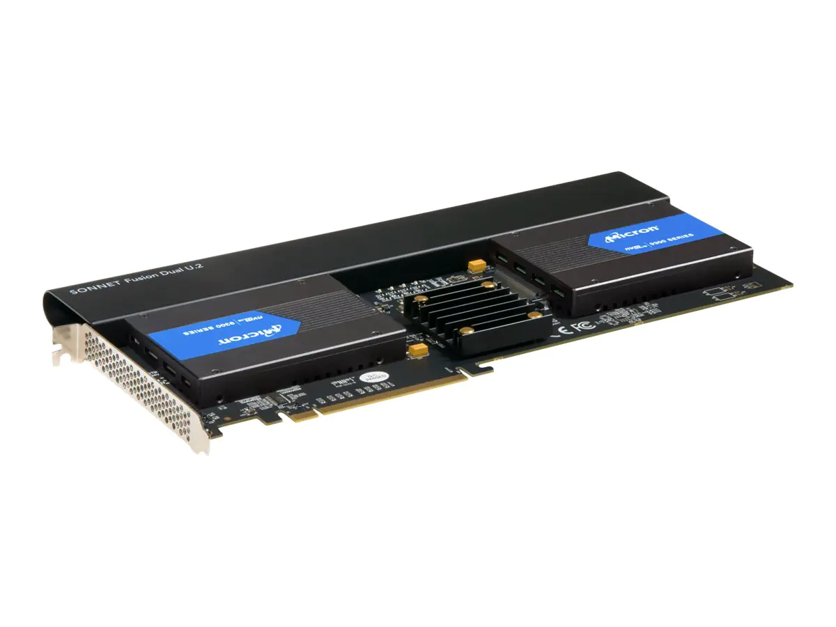 Sonnet Fusion Dual U.2 - Speicher-Controller - U.2 NVMe - PCIe 3.0 x16