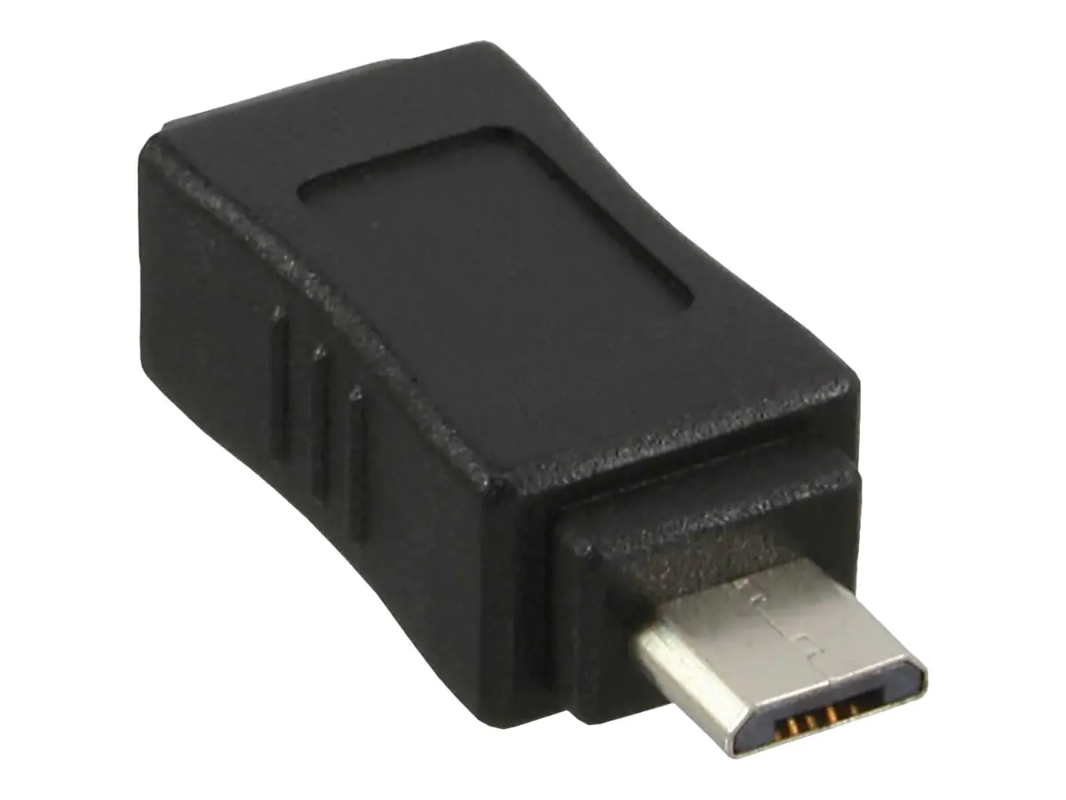 InLine - USB-Adapter - Micro-USB Type B (M) zu mini-USB Typ AB (W)