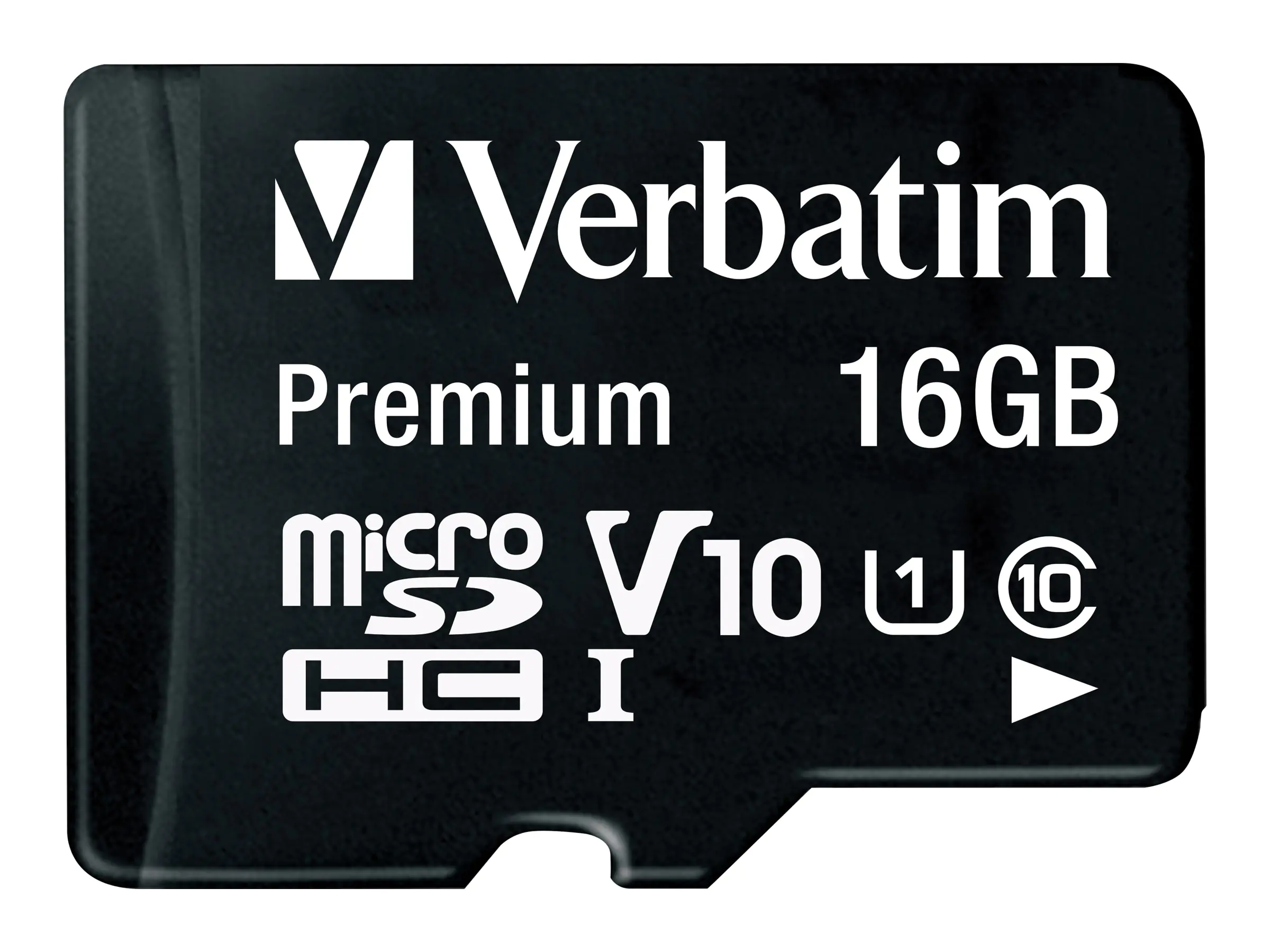 Verbatim - Flash-Speicherkarte (microSDHC/SD-Adapter inbegriffen) - 16 GB - Class 10 - microSDHC Verbatim - Flash-Speicherkarte (microSDHC/SD-Adapter inbegriffen) - 16 GB - Class 10 - microSDHC