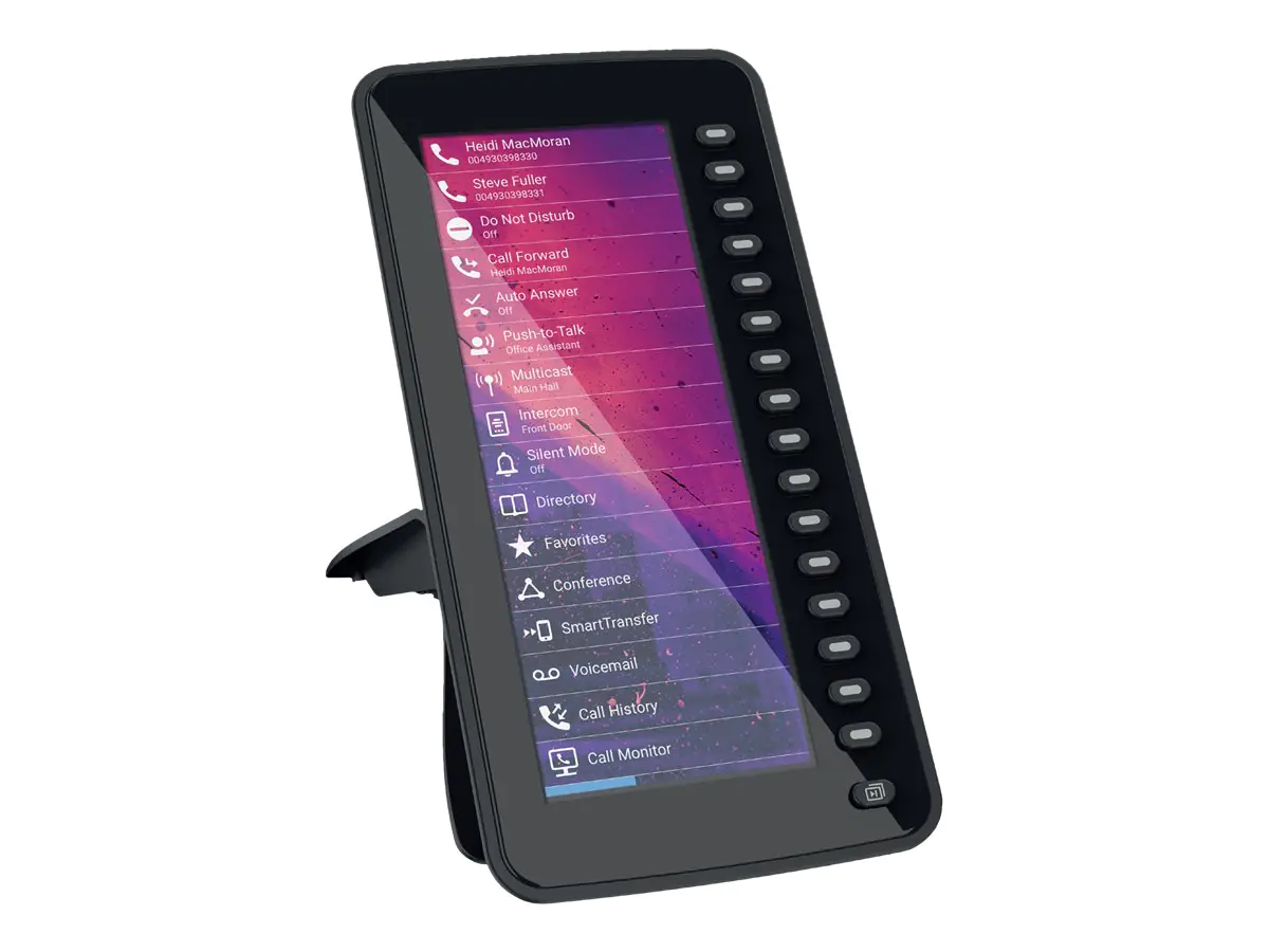 snom D7C - Funktionstasten-Erweiterungsmodul für VoIP-Telefon - Schwarz - für snom D717, D735, D765, D785 snom D7C - Funktionstasten-Erweiterungsmodul für VoIP-Telefon - Schwarz - für snom D717, D735, D765, D785