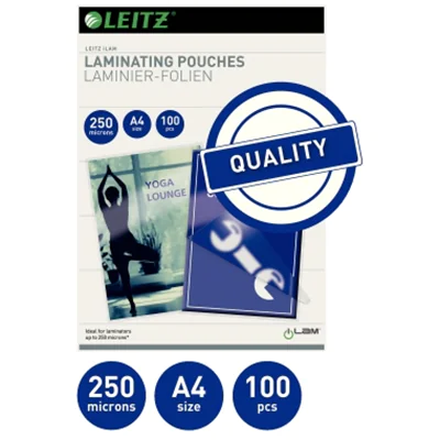 Leitz Laminierfolie 16935 DIN A4 250mic 100 St./Pack. Leitz Laminierfolie 16935 DIN A4 250mic 100 St./Pack.