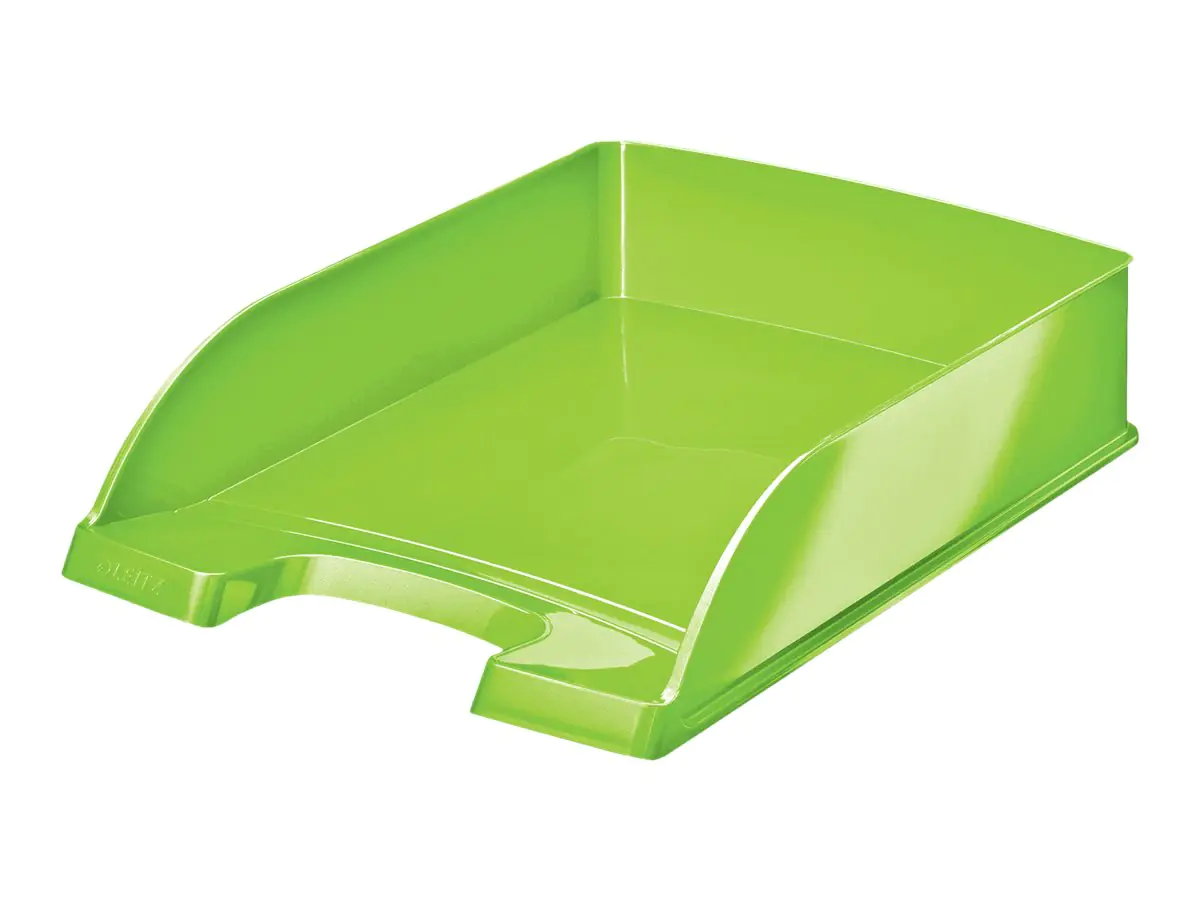 Leitz Briefablage WOW Plus 52263054 DIN A4 stapelbar PS grün