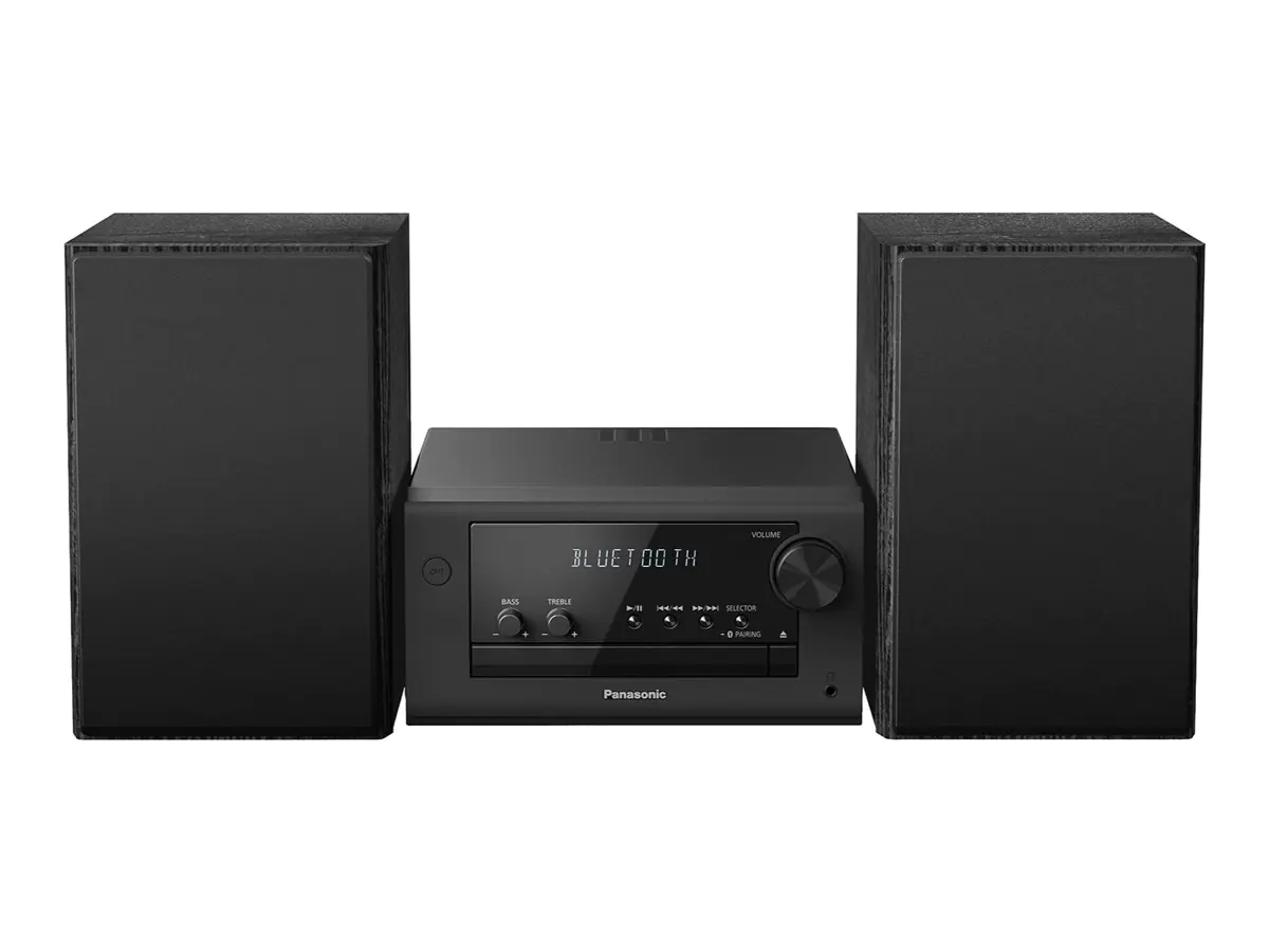 Panasonic SC-PM704 - Microsystem - 80 Watt (Gesamt) - Schwarz