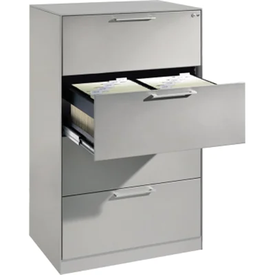 C+P Hängeregistraturschrank Asisto 146223412S10017 A4 2bahnig lgr/lgr C+P Hängeregistraturschrank Asisto 146223412S10017 A4 2bahnig lgr/lgr
