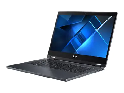 Acer TravelMate Spin P4 TMP414RN-51 - Flip-Design - Intel Core i7 1165G7 - Win 11 Pro - Iris Xe Graphics - 16 GB RAM - 1.024 TB SSD - 35.56 cm (14") IPS Touchscreen 1920 x 1080 (Full HD) - Wi-Fi 6 - 4G LTE - Slate Blue - kbd: Deutsch