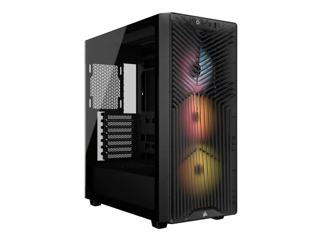 Corsair 3200D RS ARGB - Mid tower - ATX - Seitenteil mit Fenster (gehärtetes Glas)