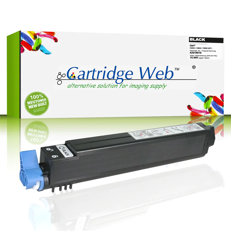 CartridgeWeb Toner kompatibel zu Oki 42918916 schwarz 15.000 Seiten