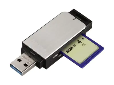Hama Kartenleser (MMC, SD, microSD, SDHC, microSDHC 00123900