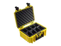 B&W outdoor.case Type 3000 - Hartschalentasche - Polypropylen - Gelb