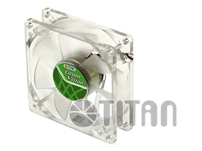 Titan Green Vision TFD-8025GT12Z(RB) - Gehäuselüfter - 80 mm
