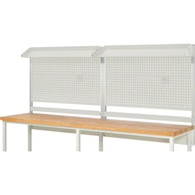 RAU Werkzeugwand 02 3.000 x 1.130 x 350 mm (B x H x T) Stahl, pulverbeschichtet lichtgrau RAU Werkzeugwand 02 3.000 x 1.130 x 350 mm (B x H x T) Stahl, pulverbeschichtet lichtgrau
