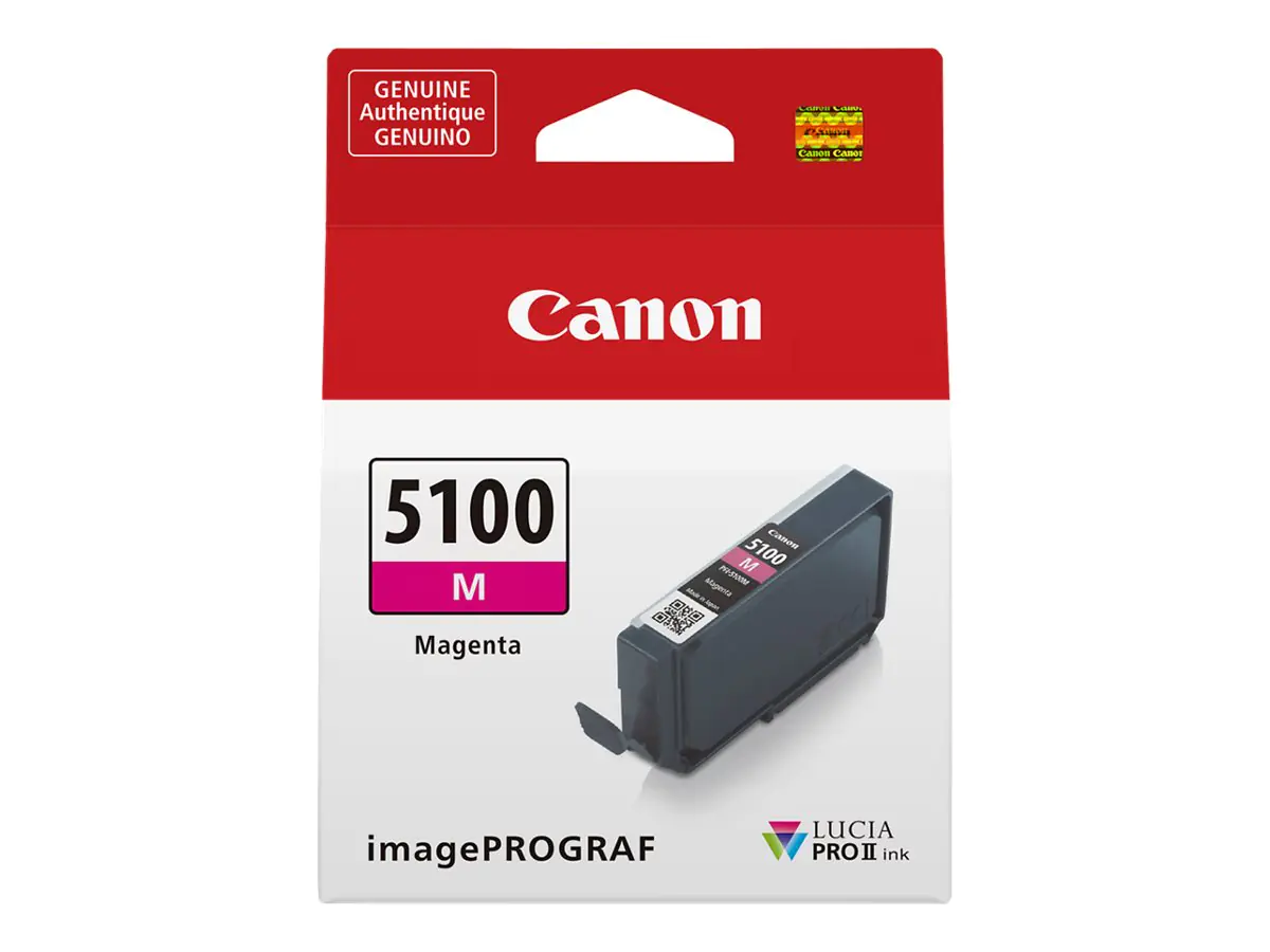Canon PFI-5100 M - 14.4 ml - Magenta - original - Hängebox - Tintenbehälter - für imagePROGRAF PRO-310