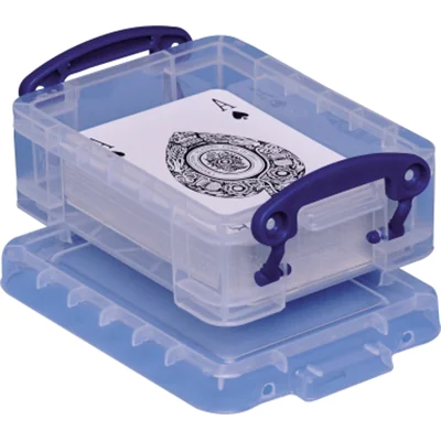 Really Useful Box Aufbewahrungsbox 0.2C 12x4,5x8,5cm 0,2l transparent Really Useful Box Aufbewahrungsbox 0.2C 12x4,5x8,5cm 0,2l transparent