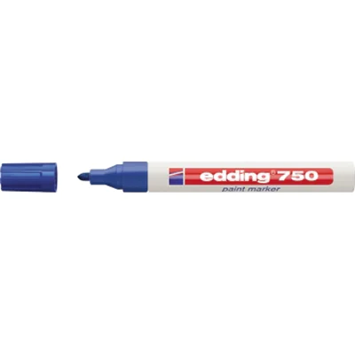 edding Lackmarker 750 4-750003 2-4mm Rundspitze permanent blau edding Lackmarker 750 4-750003 2-4mm Rundspitze permanent blau