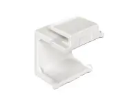 DeLock Modulareinsatzkappe - weiß (Packung mit 4 ) 86314