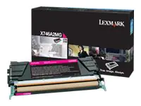 Lexmark Magenta - original - Tonerpatrone LCCP X746A2MG