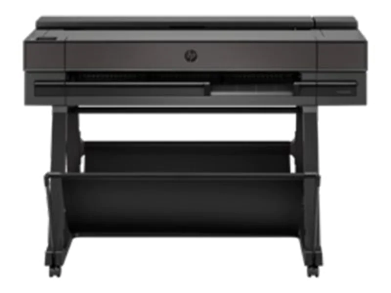 HP DesignJet T850 - 914 mm (36") Großformatdrucker - Farbe - Tintenstrahl - Rolle (91,4 cm x 45,7 m) - 2400 x 1200 dpi - bis zu 0.42 Min./Seite (einfarbig)/ bis zu 0.42 Min./Seite (Farbe) - Kapazität: 1 Rolle - Gigabit LAN, Wi-Fi(n) - Cutter