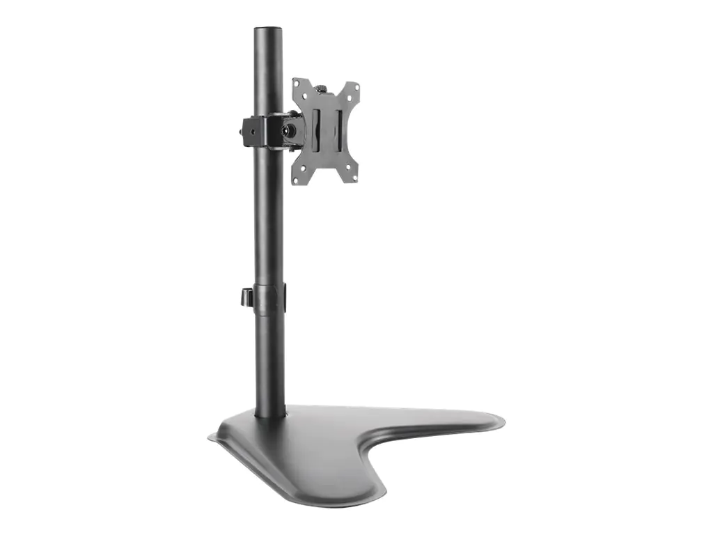 LogiLink - Aufstellung für Monitor - kaltgewalzter Stahl - Bildschirmgröße: 33-81.3 cm (13"-32") - Schreibtisch