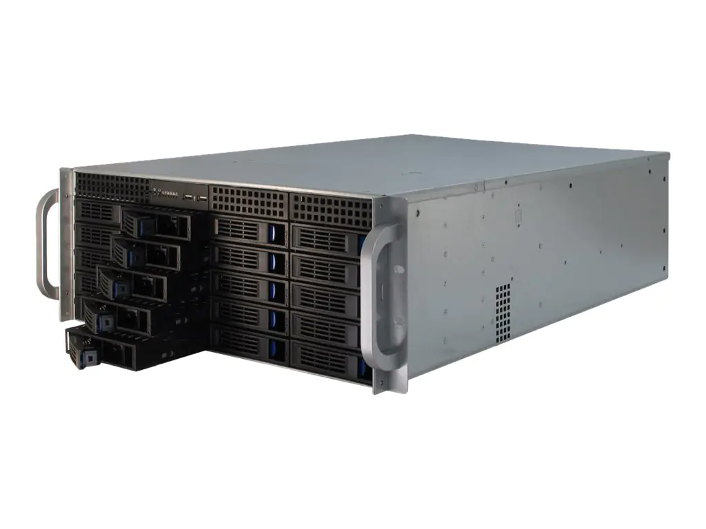 Inter-Tech IPC 4U-4420 - Rack-Montage - 4U - SSI EEB - keine Spannungsversorgung (ATX) - USB