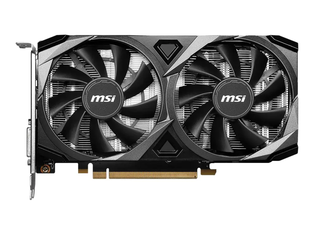 MSI GeForce RTX 3050 VENTUS 2X XS 8G OC - Grafikkarten - GF RTX 3050 - 8 GB GDDR6 - PCIe 4.0 x8 - DVI, HDMI, DisplayPort