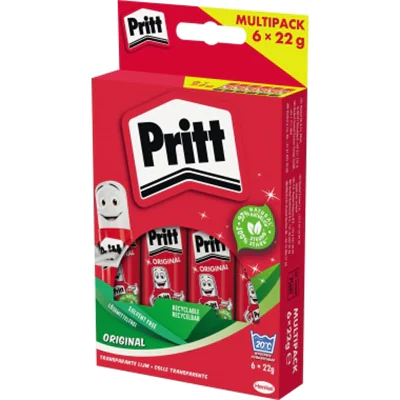 Pritt Klebestift PS6BF 22g Kunststoffhülse 6 St./Pack. Pritt Klebestift PS6BF 22g Kunststoffhülse 6 St./Pack.