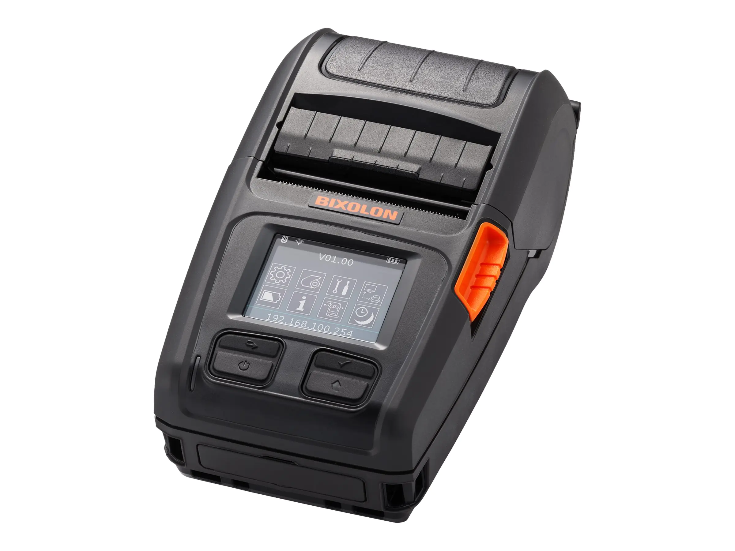 BIXOLON XM7-20 - Etikettendrucker - Thermodirekt - Rolle (5,8 cm) - 203 dpi - bis zu 152 mm/Sek. - USB 2.0, seriell, Bluetooth 5.0