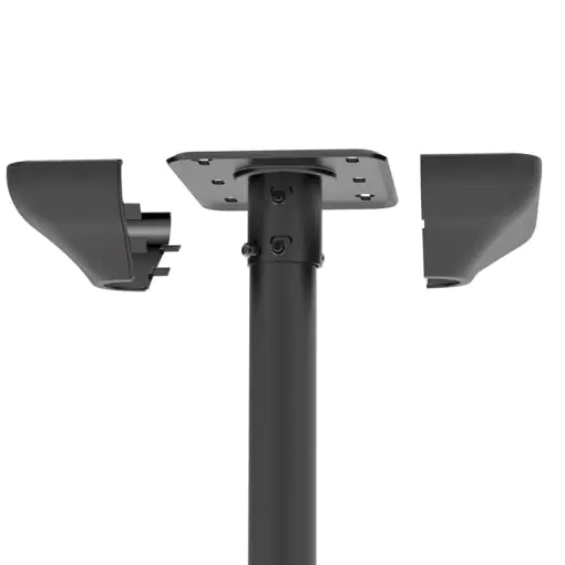 Hagor PLD series Single HD - Befestigungskit (Deckenmontage) - für LCD-Display - Schwarz - Bildschirmgröße: 191-254 cm (75"-100") - Montageschnittstelle: bis zu 900 x 600 mm