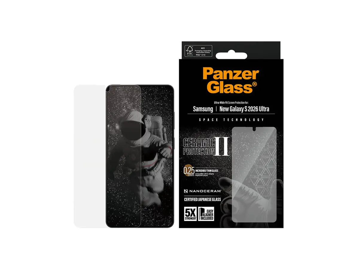 PanzerGlass Bildschirmschutz für Handy - ultrabreite PG51433